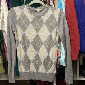 Merona XS Argyle Sweater